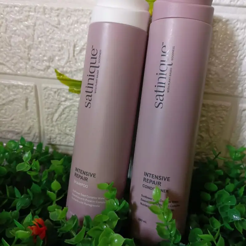 Shampoo satinique reparación intensiva