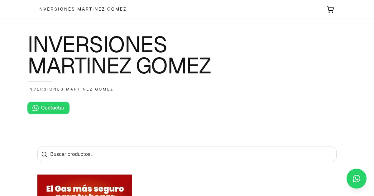 INVERSIONES MARTINEZ GOMEZ
