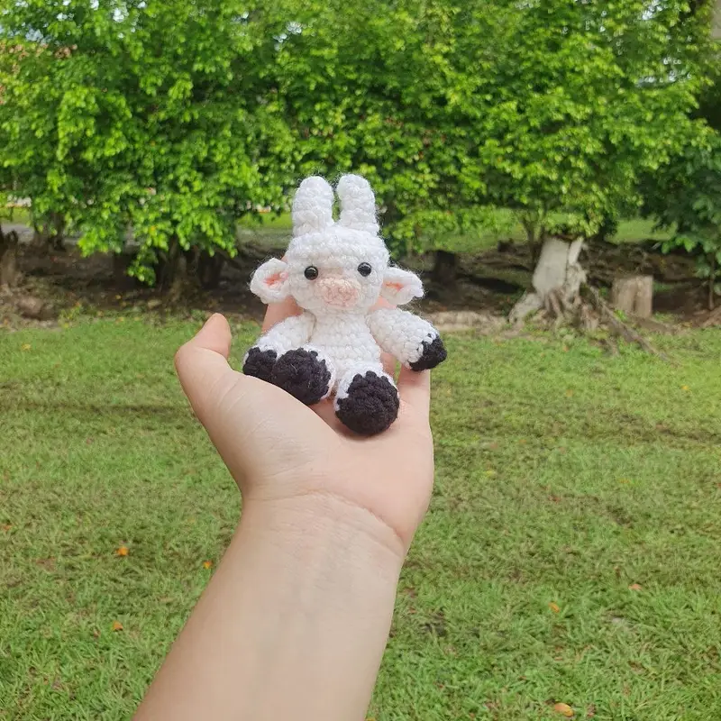Vaca a crochet