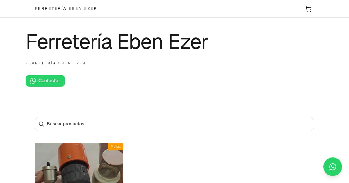 Ferretería Eben Ezer