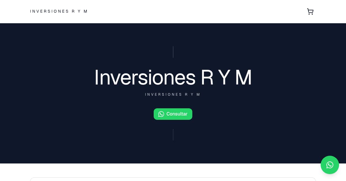 Inversiones R Y M