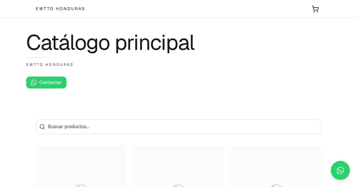 Catálogo principal