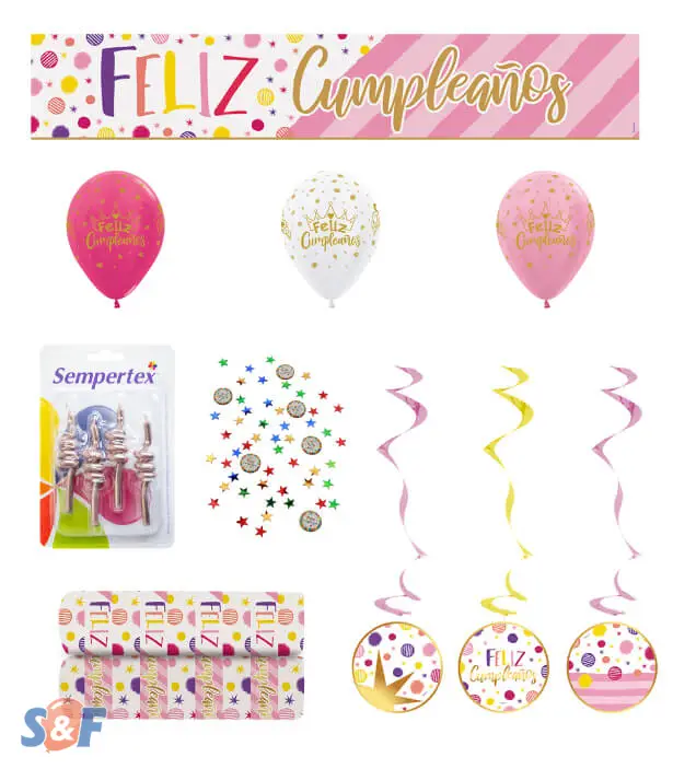 Kit Decoración Cumpleaños