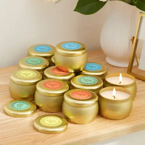 Set Velas Soya Natural x3