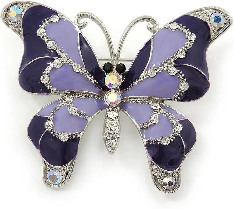 Broche Mariposa Esmalte