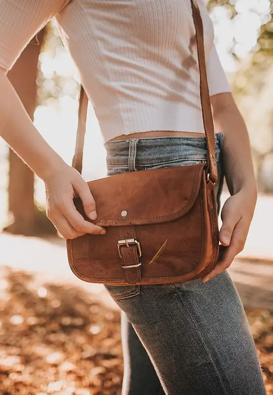 Bolso Crossbody Cuero